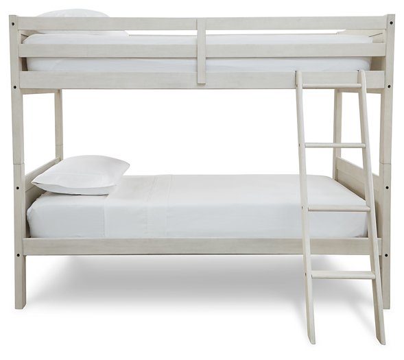 Robbinsdale / Bunk Bed with Ladder - World Furniture Gallery (Newark, CA)