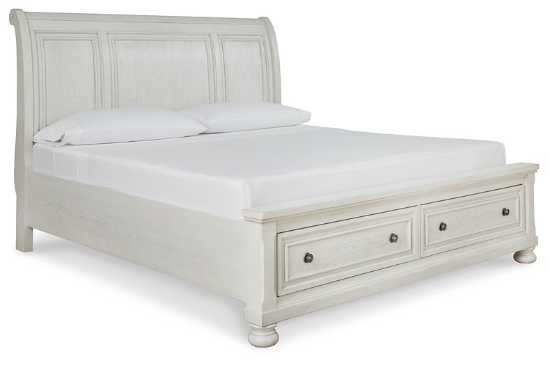 Robbinsdale Bed with Storage - World Furniture Gallery (Newark, CA)