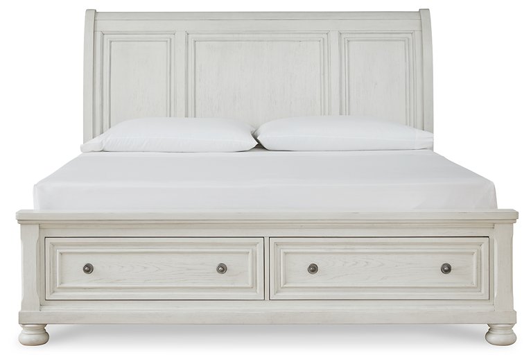 Robbinsdale Bed with Storage - World Furniture Gallery (Newark, CA)