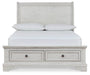 Robbinsdale Sleigh Storage Bed - World Furniture Gallery (Newark, CA)