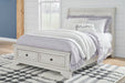 Robbinsdale Sleigh Storage Bed - World Furniture Gallery (Newark, CA)