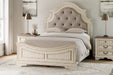 Realyn Upholstered Bed - World Furniture Gallery (Newark, CA)