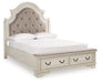 Realyn Upholstered Bed - World Furniture Gallery (Newark, CA)