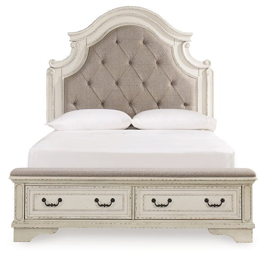 Realyn Upholstered Bed - World Furniture Gallery (Newark, CA)