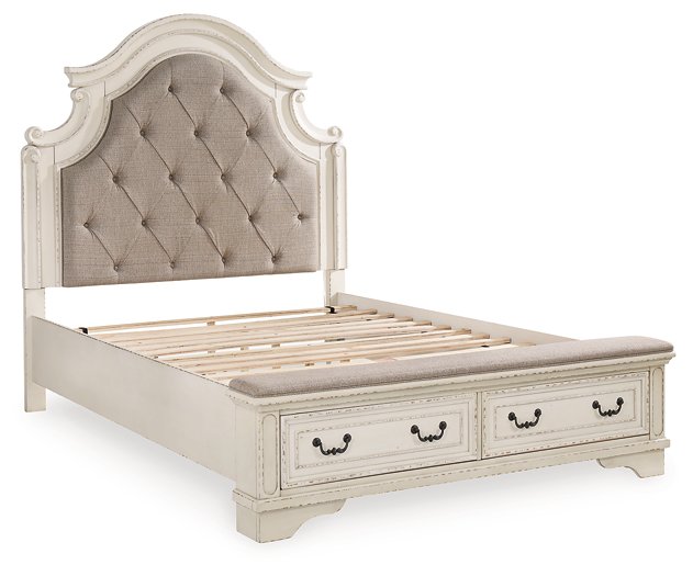 Realyn Upholstered Bed - World Furniture Gallery (Newark, CA)