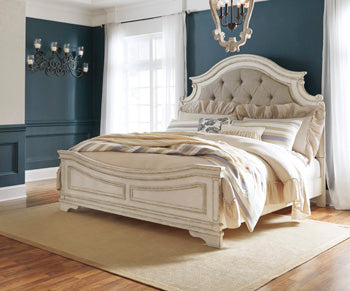 Realyn Upholstered Bed - World Furniture Gallery (Newark, CA)