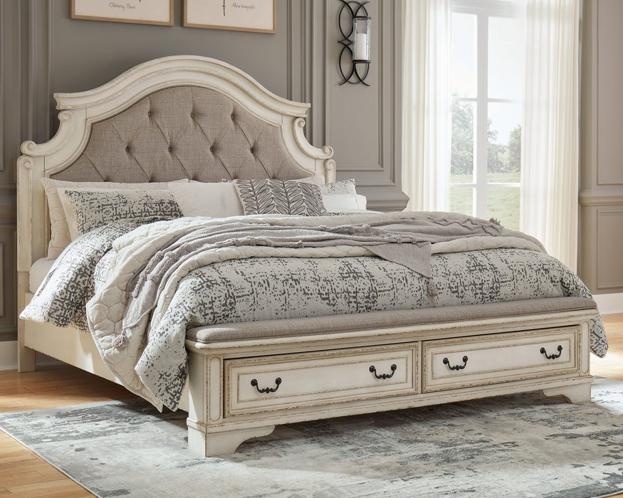 Realyn Upholstered Bed - World Furniture Gallery (Newark, CA)