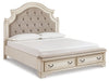 Realyn Upholstered Bed - World Furniture Gallery (Newark, CA)