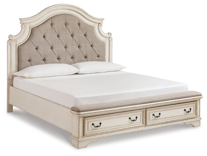 Realyn Upholstered Bed - World Furniture Gallery (Newark, CA)