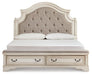 Realyn Upholstered Bed - World Furniture Gallery (Newark, CA)