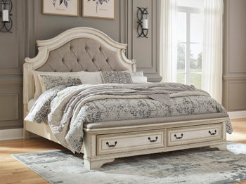 Realyn Upholstered Bed - World Furniture Gallery (Newark, CA)