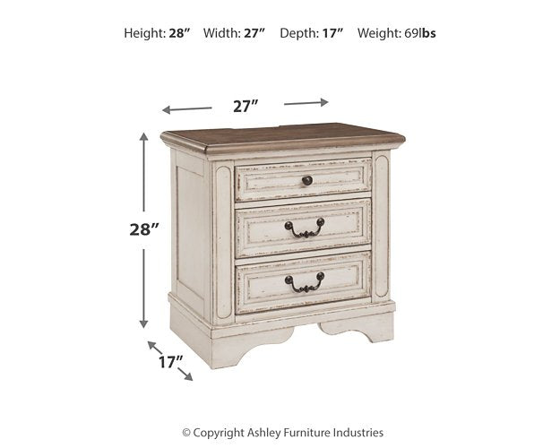 Realyn Nightstand - World Furniture Gallery (Newark, CA)