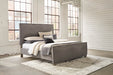 Krystanza Upholstered Bed - World Furniture Gallery (Newark, CA)