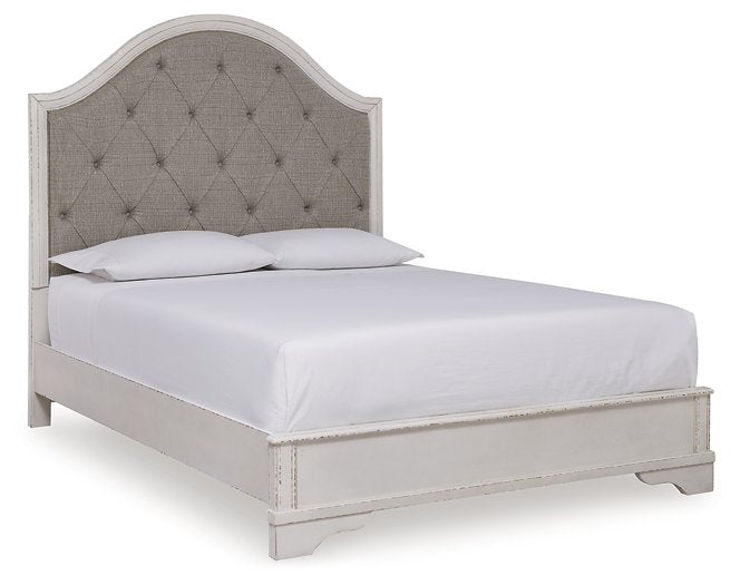 Brollyn Upholstered Bed - World Furniture Gallery (Newark, CA)