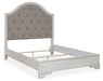 Brollyn Upholstered Bed - World Furniture Gallery (Newark, CA)