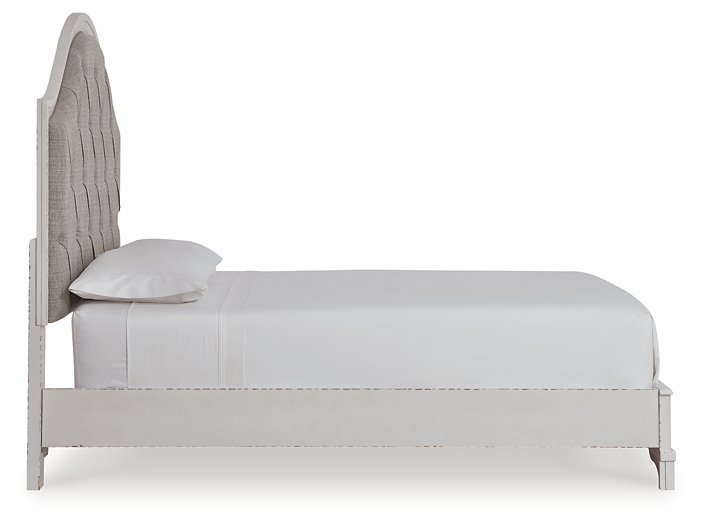 Brollyn Upholstered Bed - World Furniture Gallery (Newark, CA)