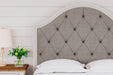 Brollyn Upholstered Bed - World Furniture Gallery (Newark, CA)