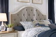 Brollyn Upholstered Bed - World Furniture Gallery (Newark, CA)