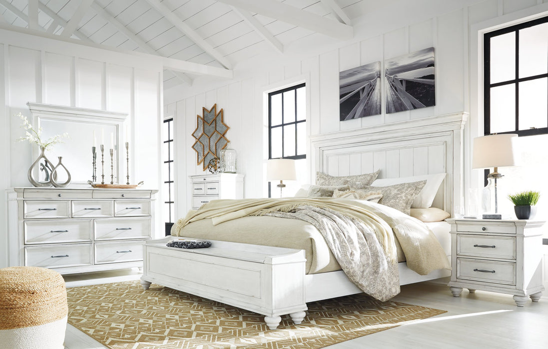 Kanwyn Bed with Storage Bench - World Furniture Gallery (Newark, CA)