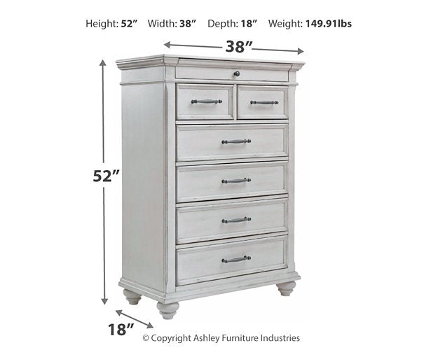 Kanwyn Chest of Drawers - World Furniture Gallery (Newark, CA)