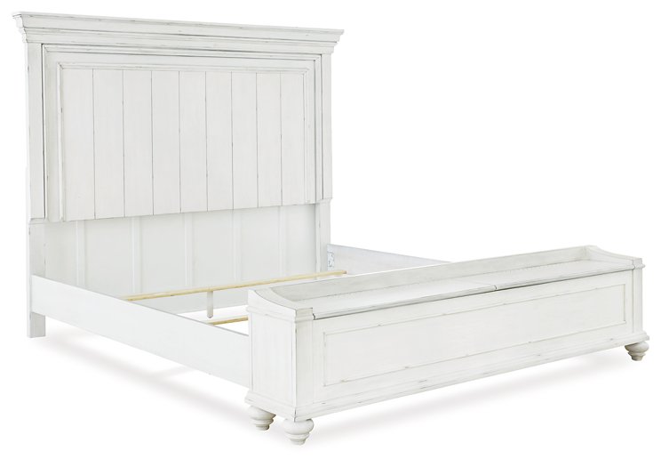 Kanwyn Bed with Storage Bench - World Furniture Gallery (Newark, CA)