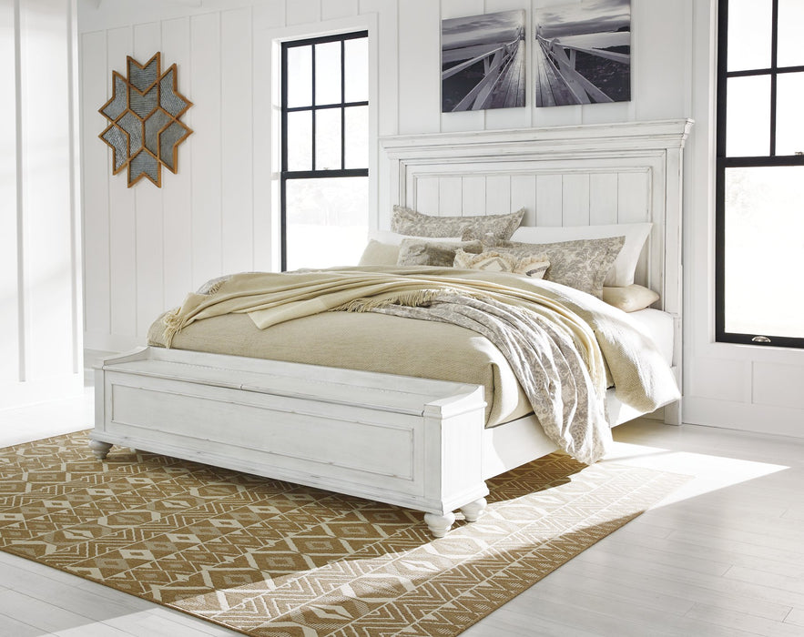 Kanwyn Bed with Storage Bench - World Furniture Gallery (Newark, CA)