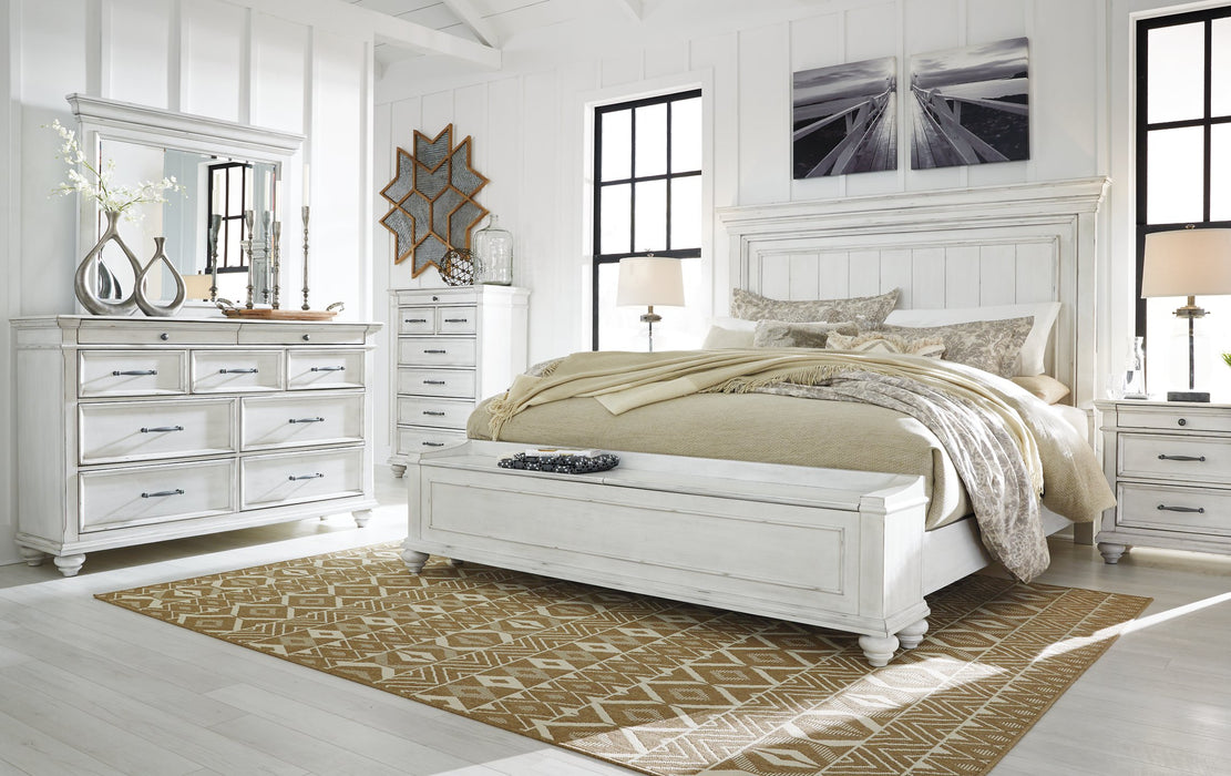 Kanwyn Bed with Storage Bench - World Furniture Gallery (Newark, CA)