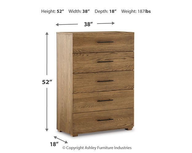 Dakmore Chest of Drawers - World Furniture Gallery (Newark, CA)