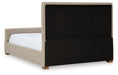 Dakmore Upholstered Bed - World Furniture Gallery (Newark, CA)