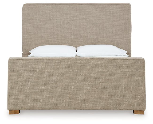 Dakmore Upholstered Bed - World Furniture Gallery (Newark, CA)