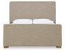 Dakmore Upholstered Bed - World Furniture Gallery (Newark, CA)