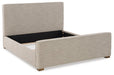 Dakmore Upholstered Bed - World Furniture Gallery (Newark, CA)