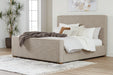 Dakmore Upholstered Bed - World Furniture Gallery (Newark, CA)