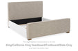 Dakmore Upholstered Bed - World Furniture Gallery (Newark, CA)