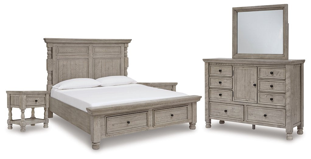 Harrastone Bedroom Set - World Furniture Gallery (Newark, CA)