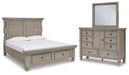 Harrastone Bedroom Set - World Furniture Gallery (Newark, CA)