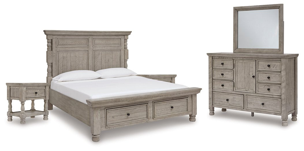 Harrastone Bedroom Set - World Furniture Gallery (Newark, CA)