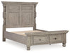 Harrastone Bed - World Furniture Gallery (Newark, CA)