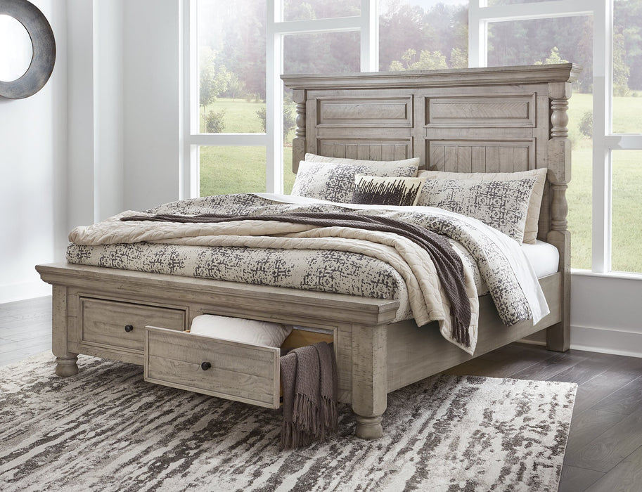 Harrastone Bedroom Set - World Furniture Gallery (Newark, CA)