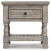 Harrastone Nightstand - World Furniture Gallery (Newark, CA)