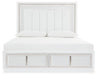 Chalanna Upholstered Storage Bed - World Furniture Gallery (Newark, CA)