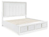 Chalanna Upholstered Storage Bed - World Furniture Gallery (Newark, CA)