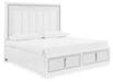 Chalanna Upholstered Storage Bed - World Furniture Gallery (Newark, CA)