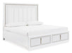 Chalanna Upholstered Storage Bed - World Furniture Gallery (Newark, CA)