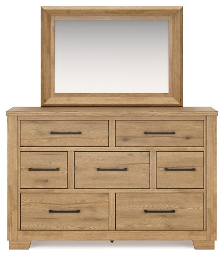 Galliden Dresser and Mirror - World Furniture Gallery (Newark, CA)