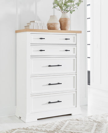 Ashbryn Chest of Drawers - World Furniture Gallery (Newark, CA)