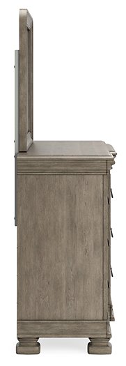 Lexorne Dresser and Mirror - World Furniture Gallery (Newark, CA)