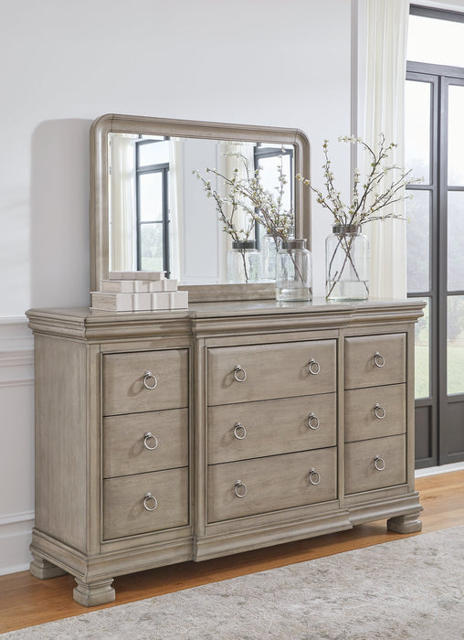 Lexorne Dresser and Mirror - World Furniture Gallery (Newark, CA)