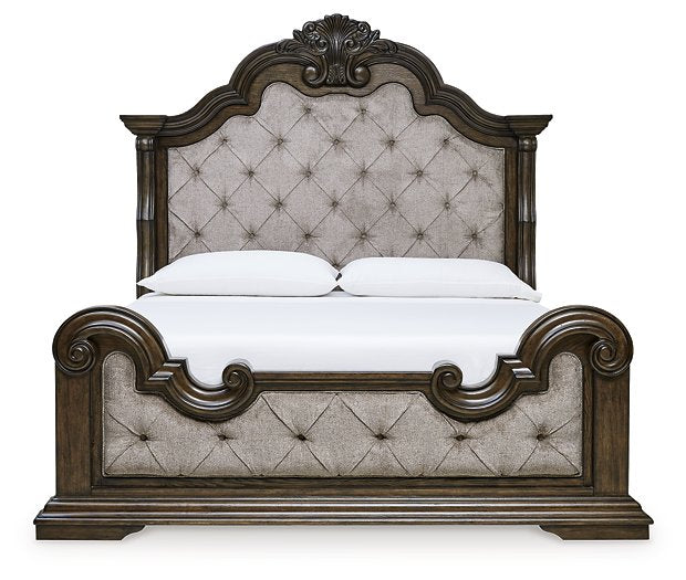 Maylee Upholstered Bed - World Furniture Gallery (Newark, CA)