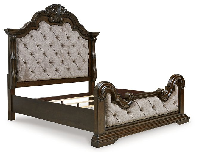 Maylee Upholstered Bed - World Furniture Gallery (Newark, CA)